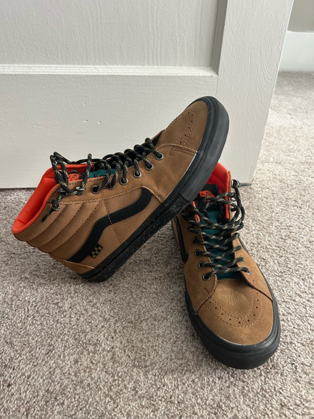 VANS SKATE SK8-HI OUTDOOR BROWN/BLACK
